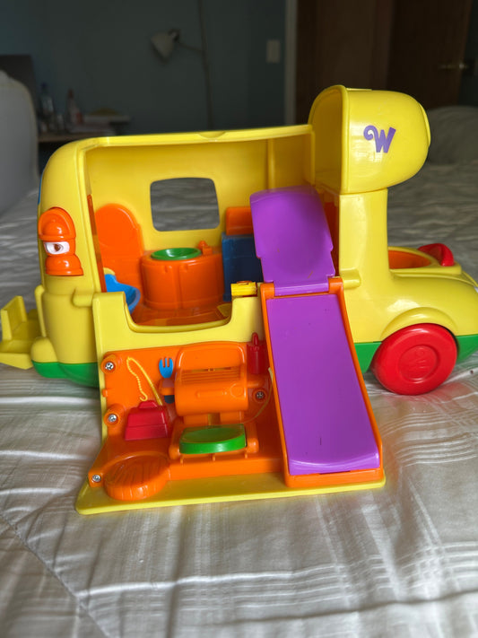 Playskool Playskool Weebles Weegoaway Yellow Camper Toddler
