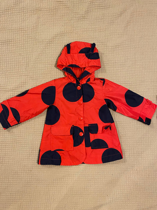 Carters Ladybug rain coat 2T